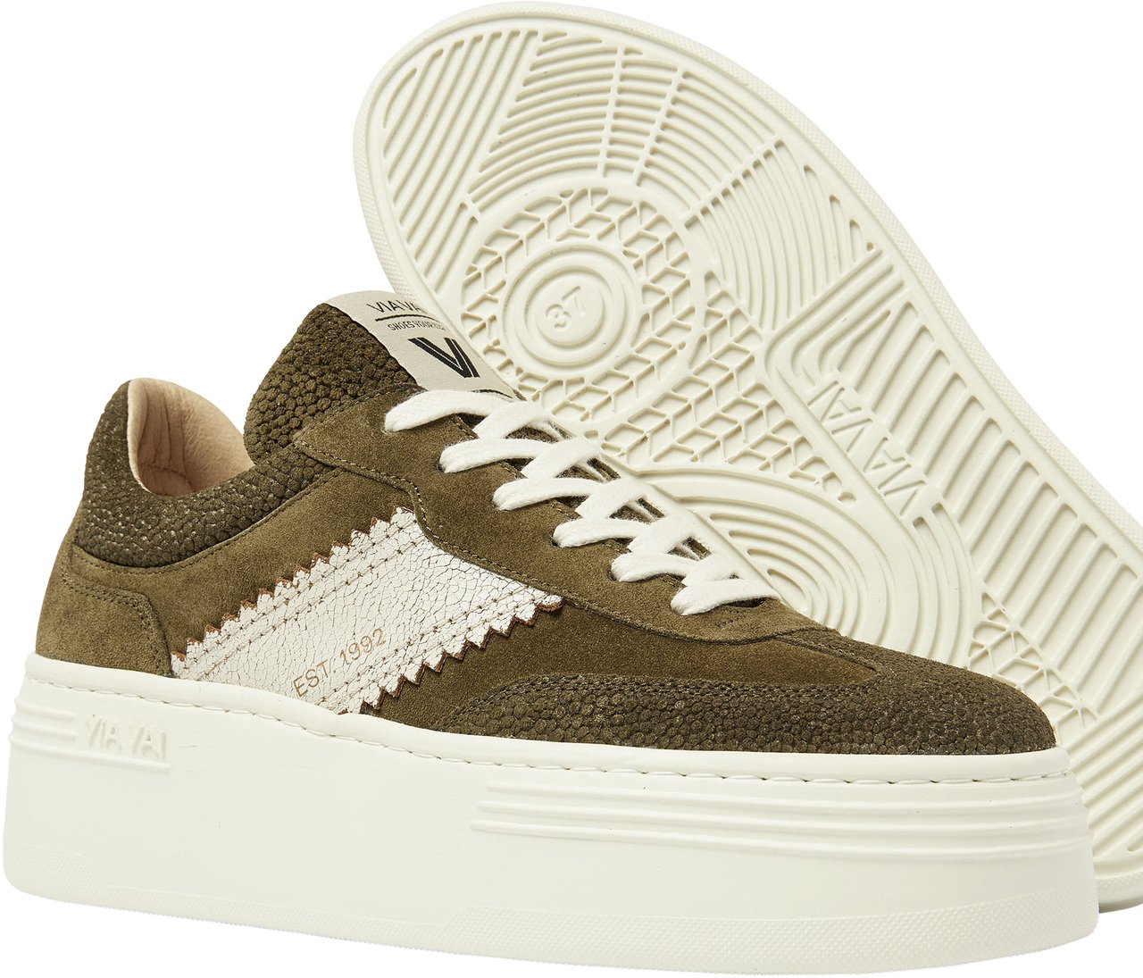 VIA VAI Isa Romi Sneakers Groen