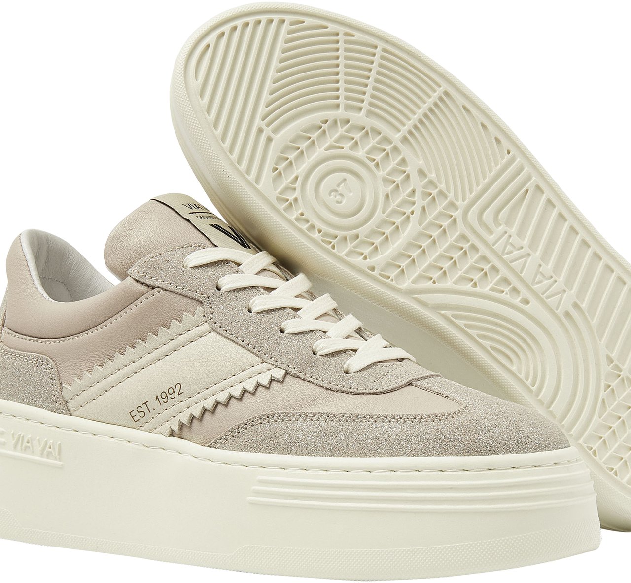 VIA VAI Isa Romi Sneakers Beige