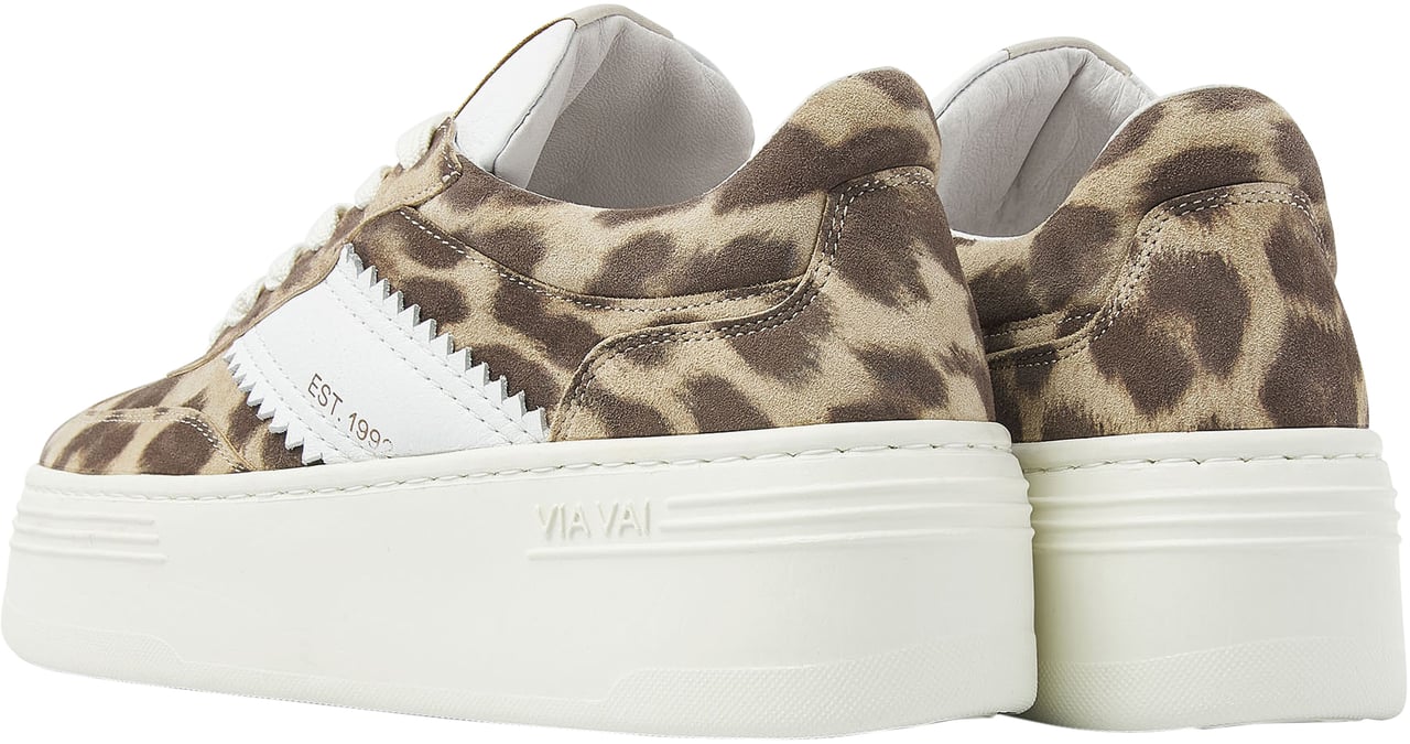 VIA VAI Isa Romi Sneakers Dierenprint