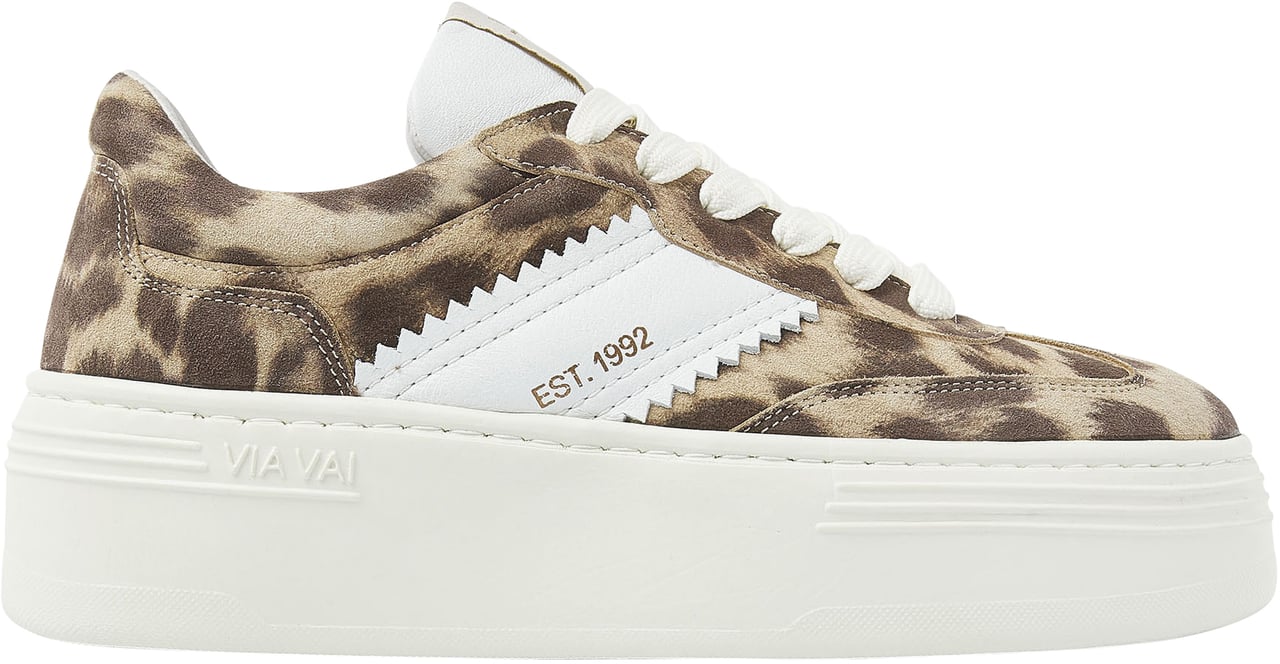 VIA VAI Isa Romi Sneakers Dierenprint
