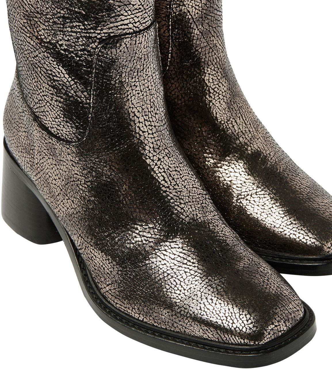 VIA VAI Zoey Cade Enkellaarsjes Metallic