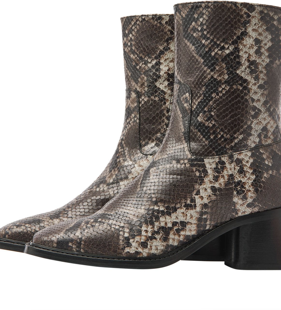 VIA VAI Zoey Cade Enkellaarsjes Dierenprint