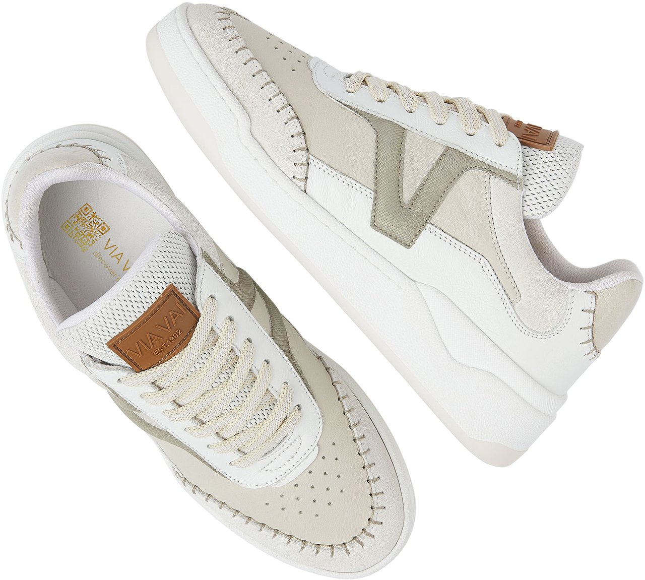VIA VAI Sam Olivia Sneakers Beige