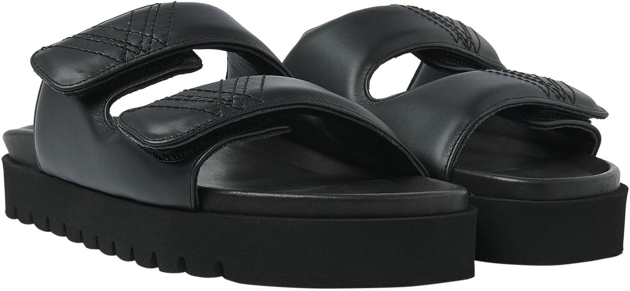 VIA VAI Rae Lidia Slippers Zwart