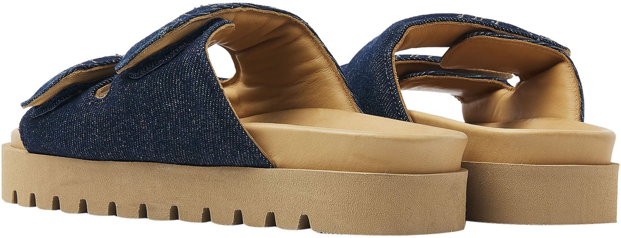 VIA VAI Rae Lidia Slippers Blauw