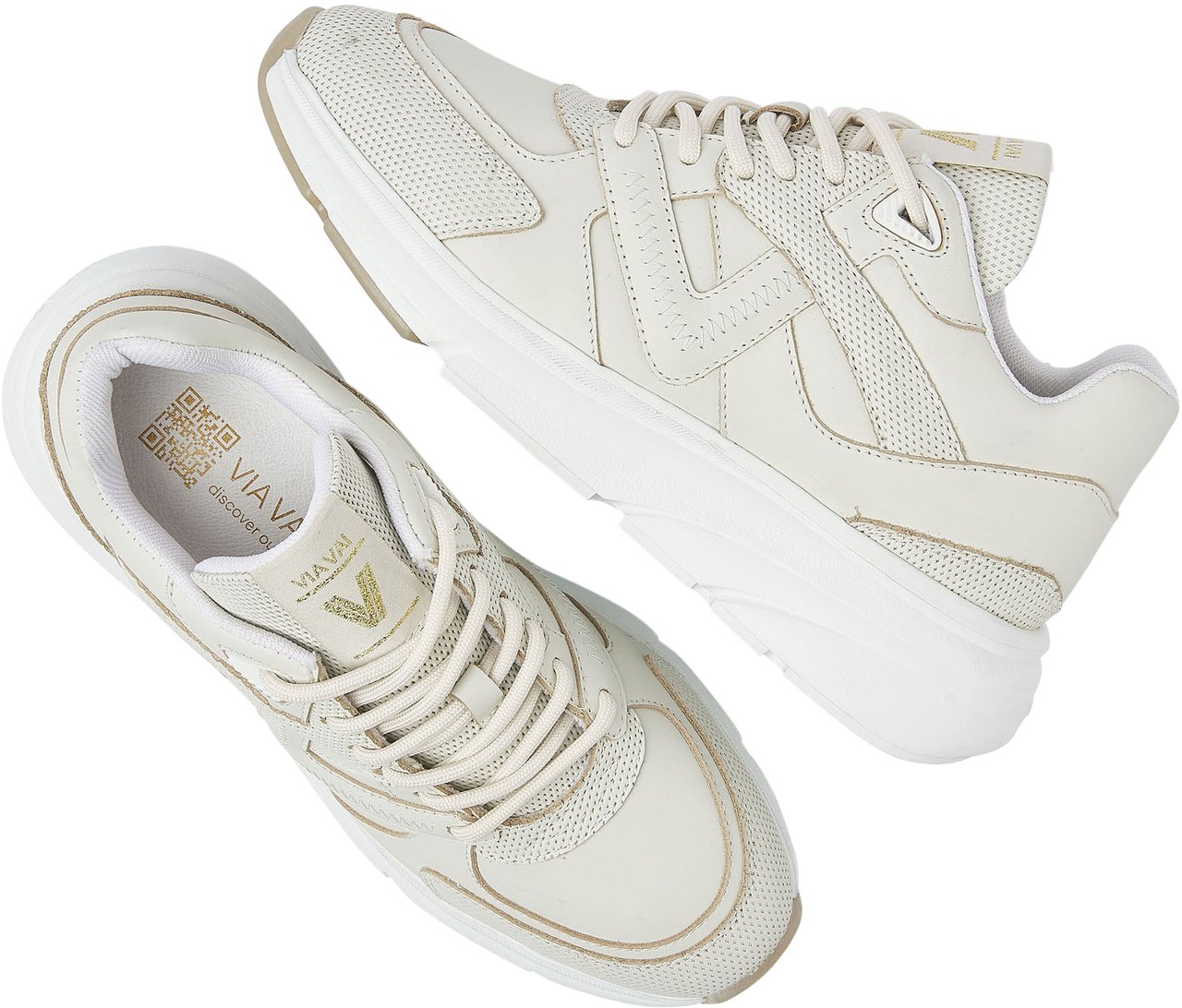 VIA VAI Vic Kyro Sneakers Beige
