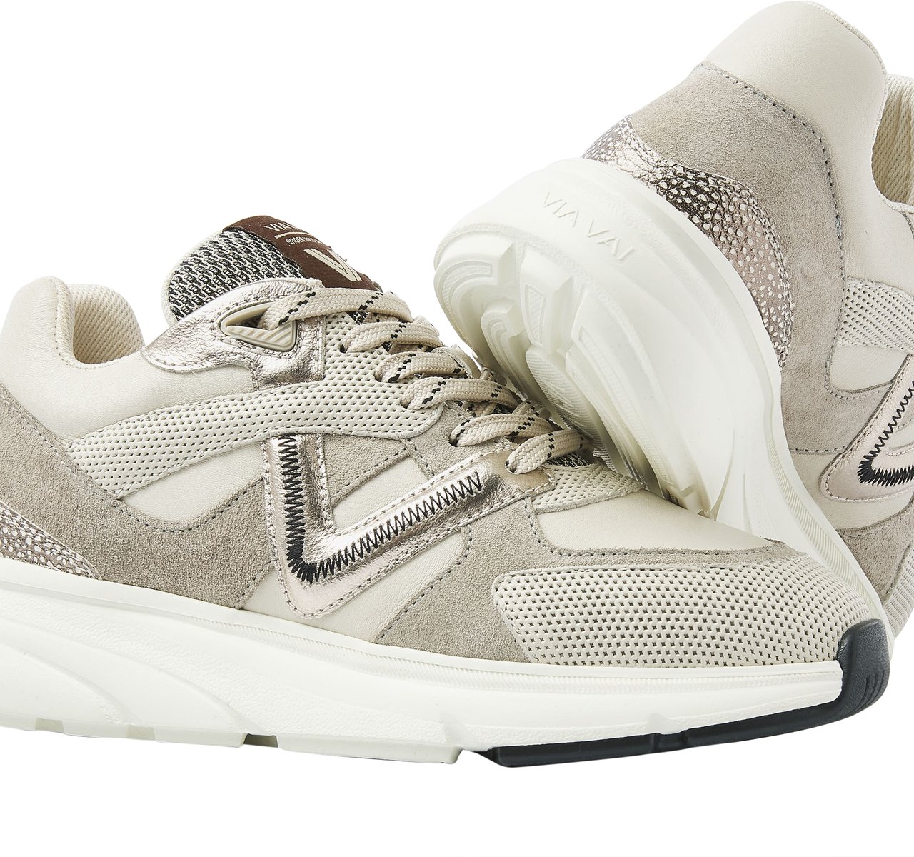 VIA VAI Vic Kyro Sneakers Grijs