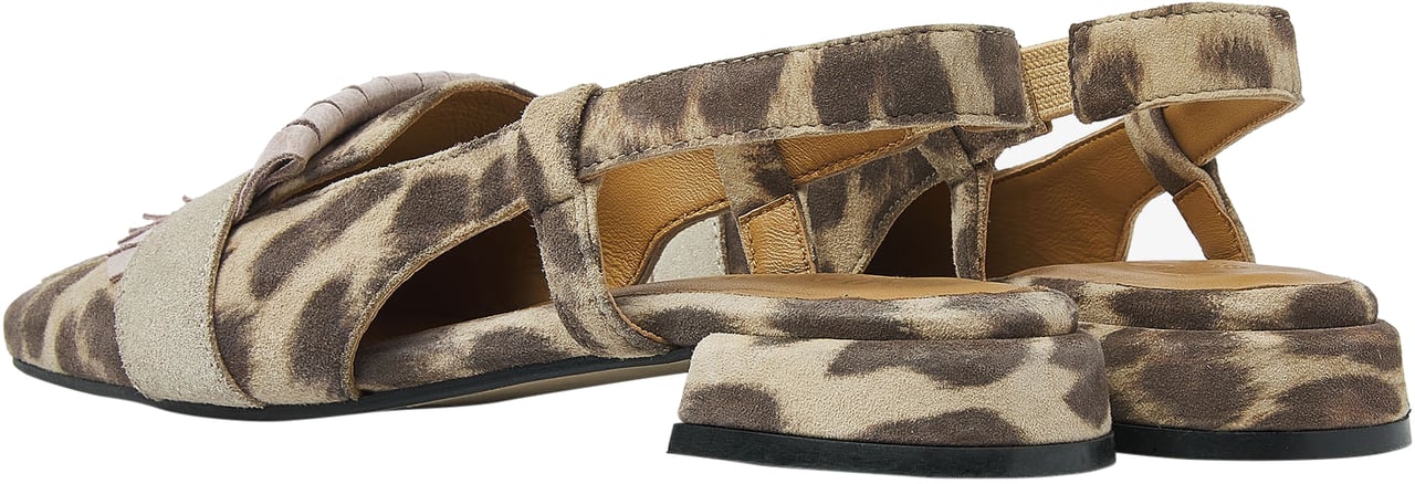 VIA VAI Julie Lindi Sandalen Dierenprint