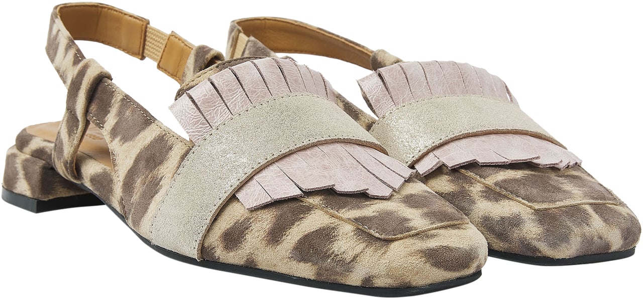 VIA VAI Julie Lindi Sandalen Dierenprint