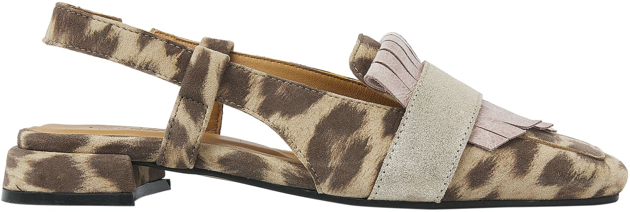 VIA VAI Julie Lindi Sandalen Dierenprint