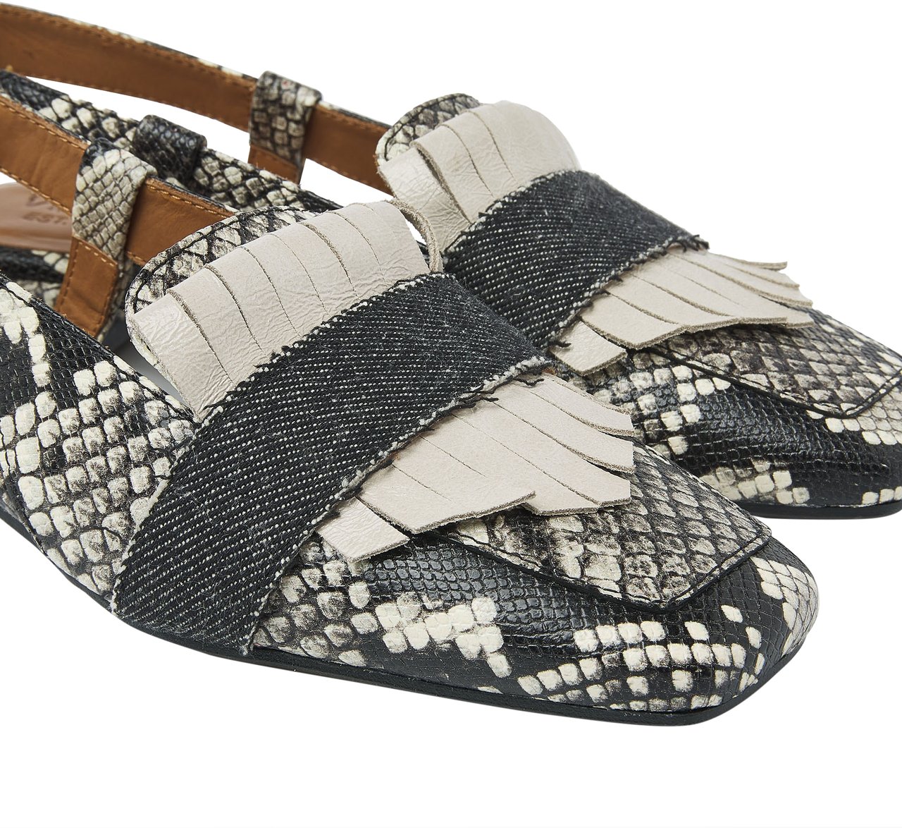 VIA VAI Julie Lindi Sandalen Dierenprint