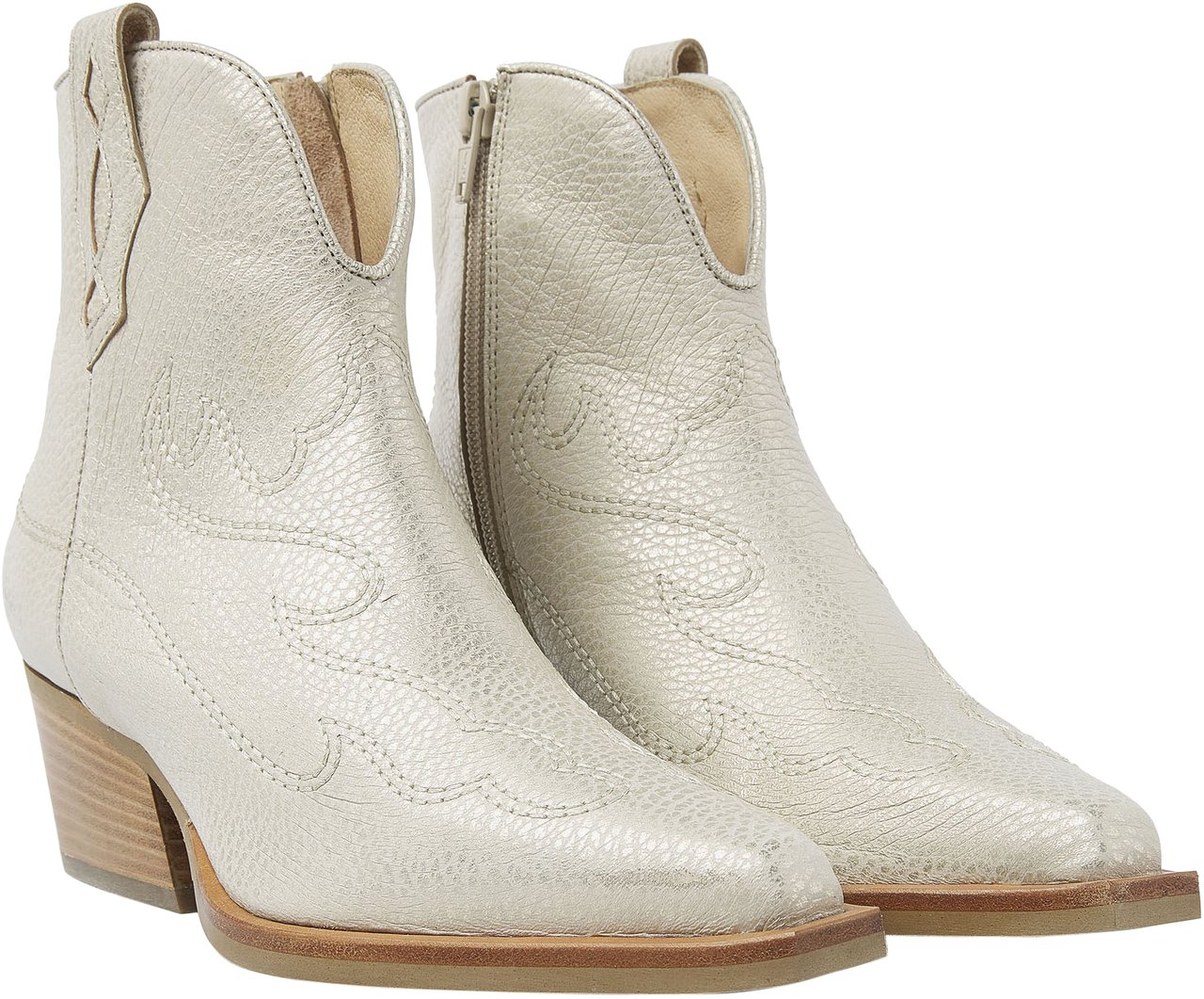 VIA VAI Do Olivia Enkellaarsjes Beige