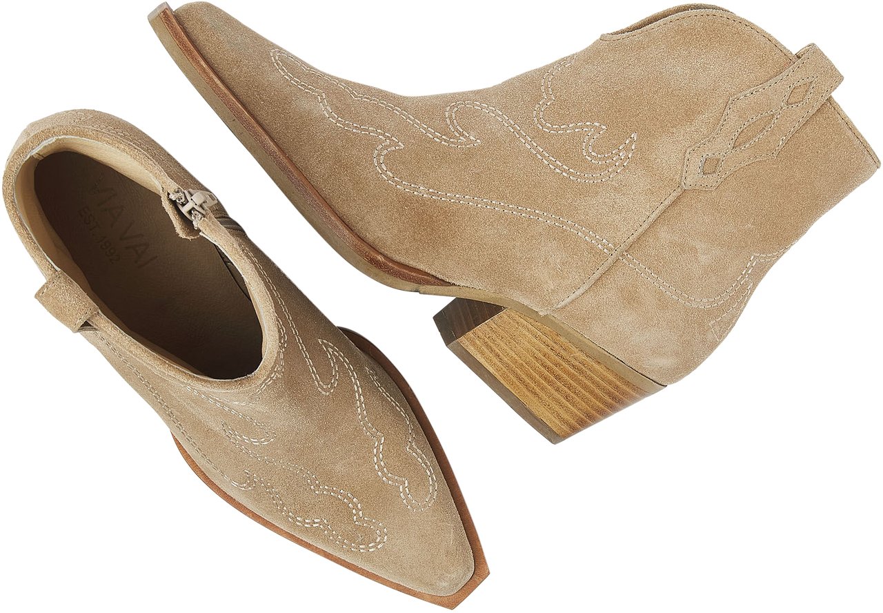 VIA VAI Do Olivia Enkellaarsjes Beige