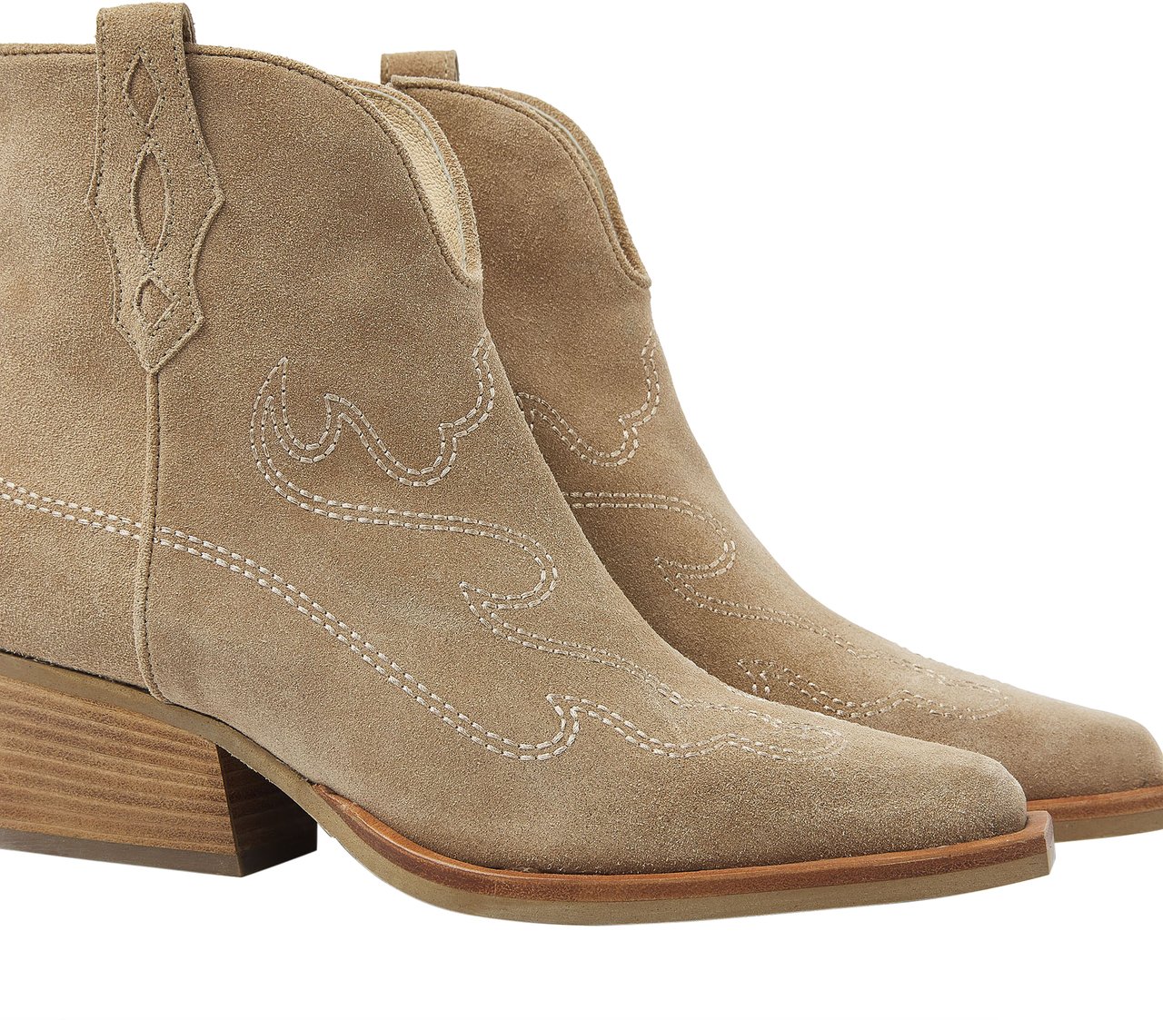 VIA VAI Do Olivia Enkellaarsjes Beige