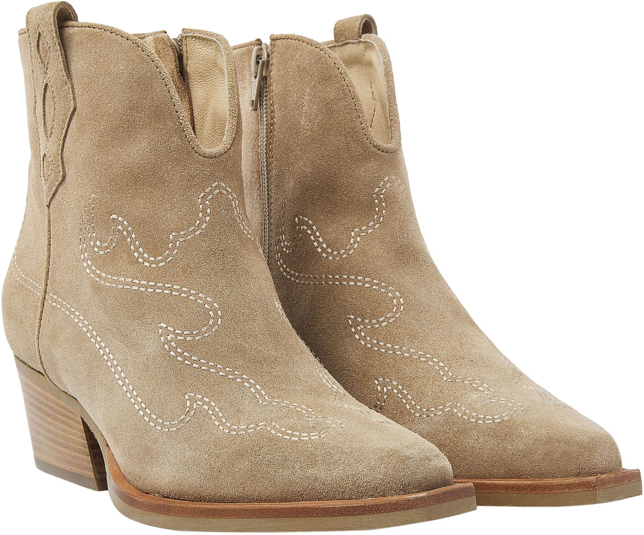 VIA VAI Do Olivia Enkellaarsjes Beige