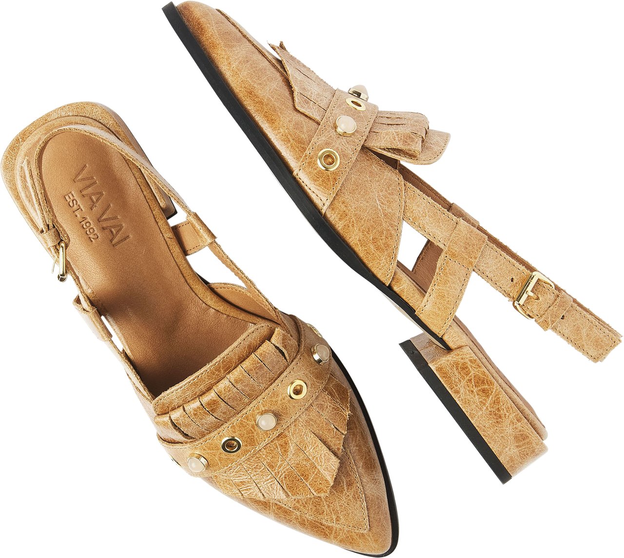 VIA VAI Jazz Tammi Slingbacks Bruin