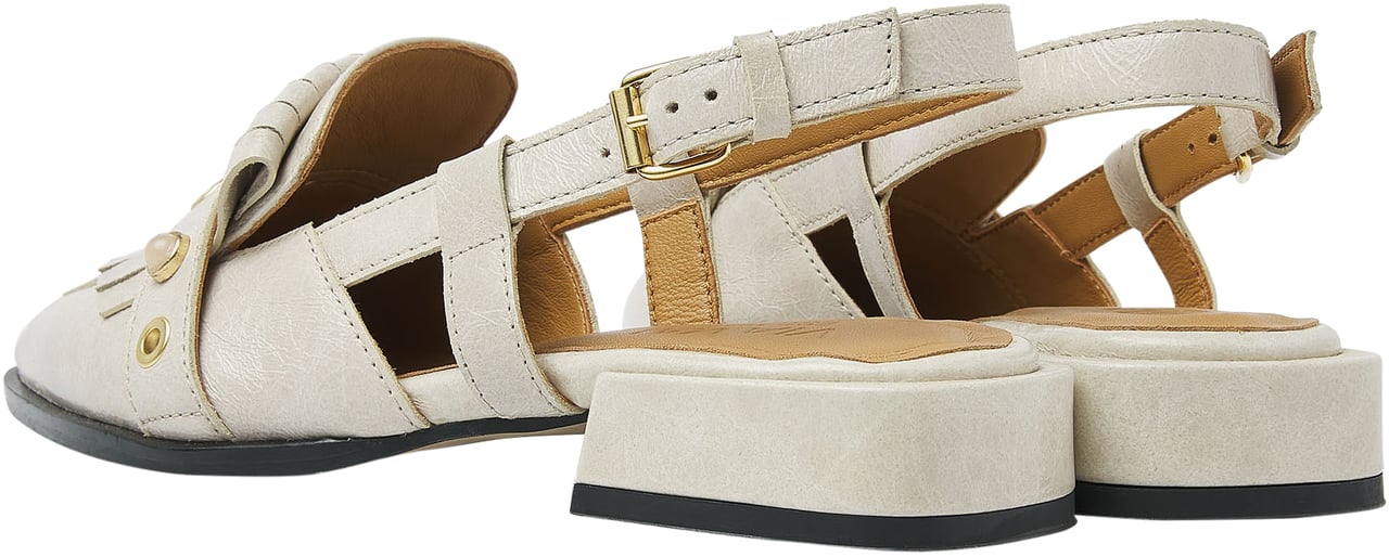 VIA VAI Jazz Tammi Slingbacks Beige