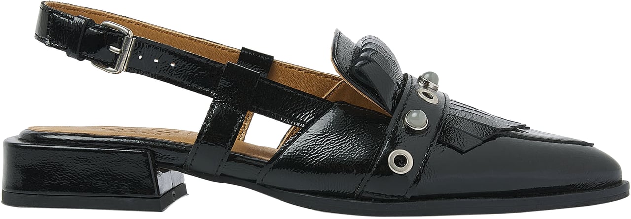 VIA VAI Jazz Tammi Slingbacks Zwart