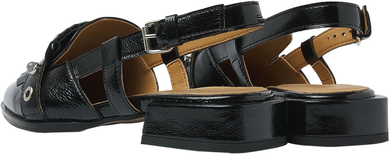 VIA VAI Jazz Tammi Slingbacks Zwart