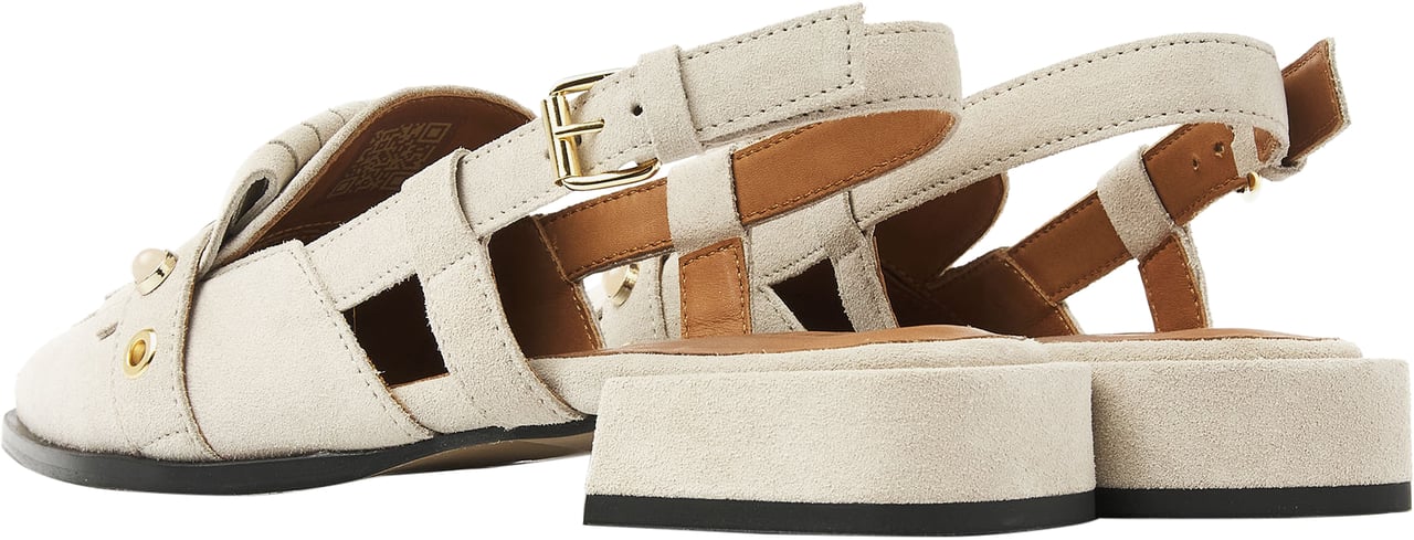 VIA VAI Jazz Tammi Slingbacks Beige