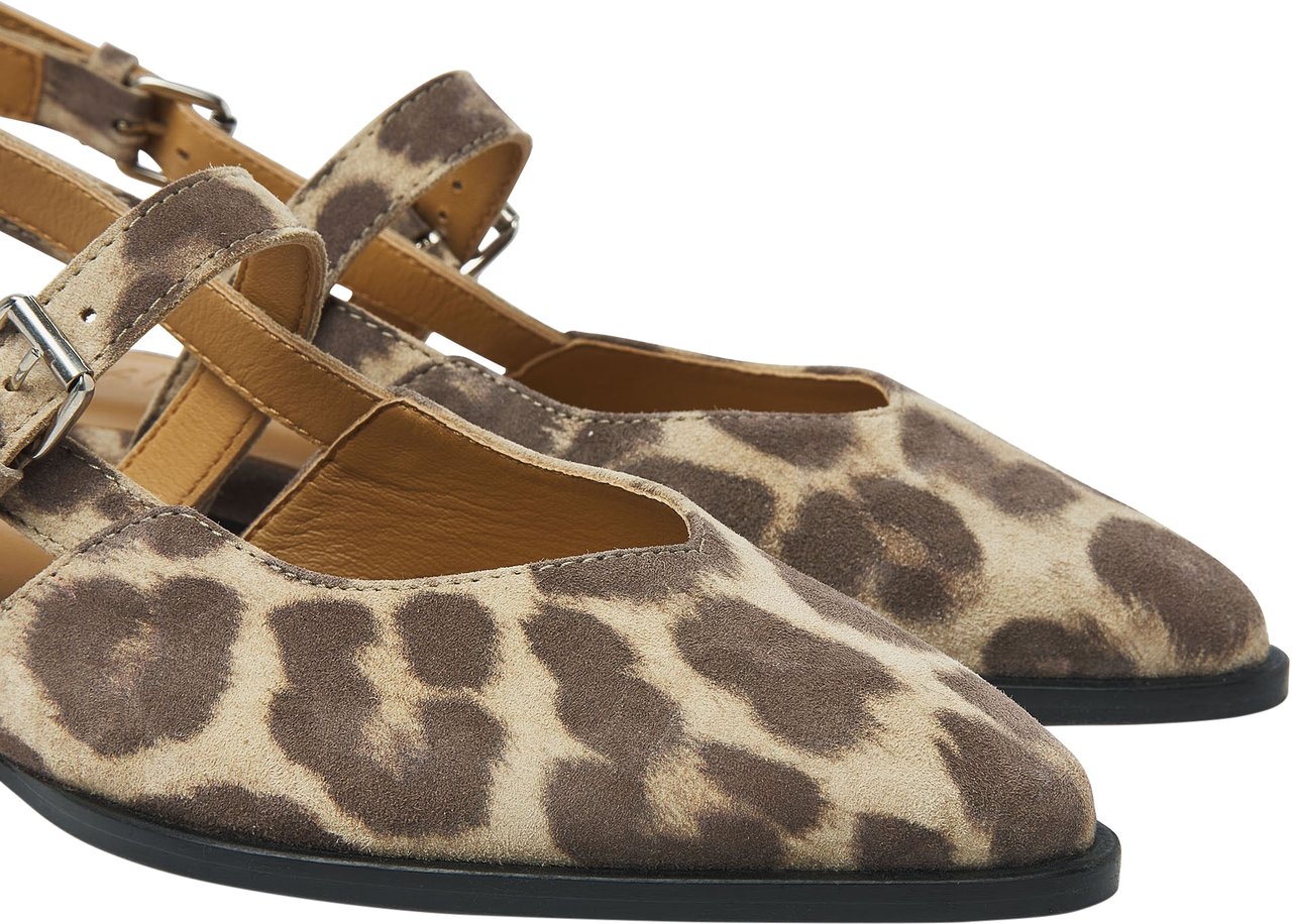 VIA VAI Jazz Valerie Slingbacks Dierenprint
