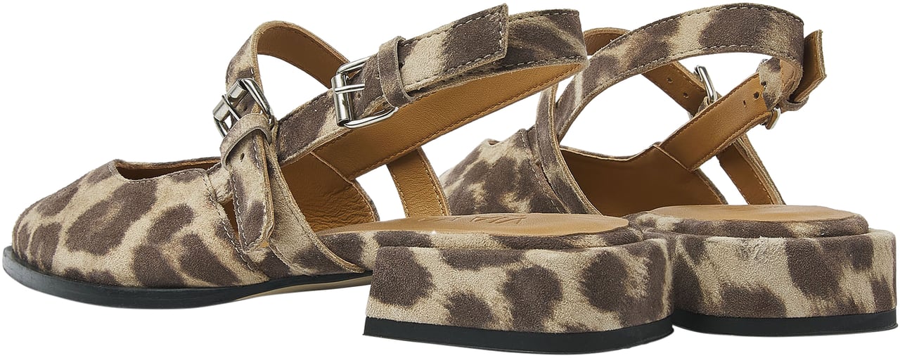 VIA VAI Jazz Valerie Slingbacks Dierenprint