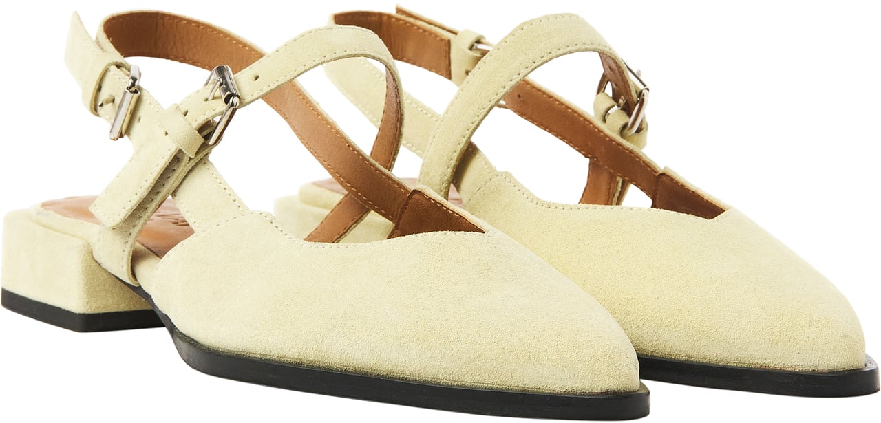 VIA VAI Jazz Valerie Slingbacks Geel