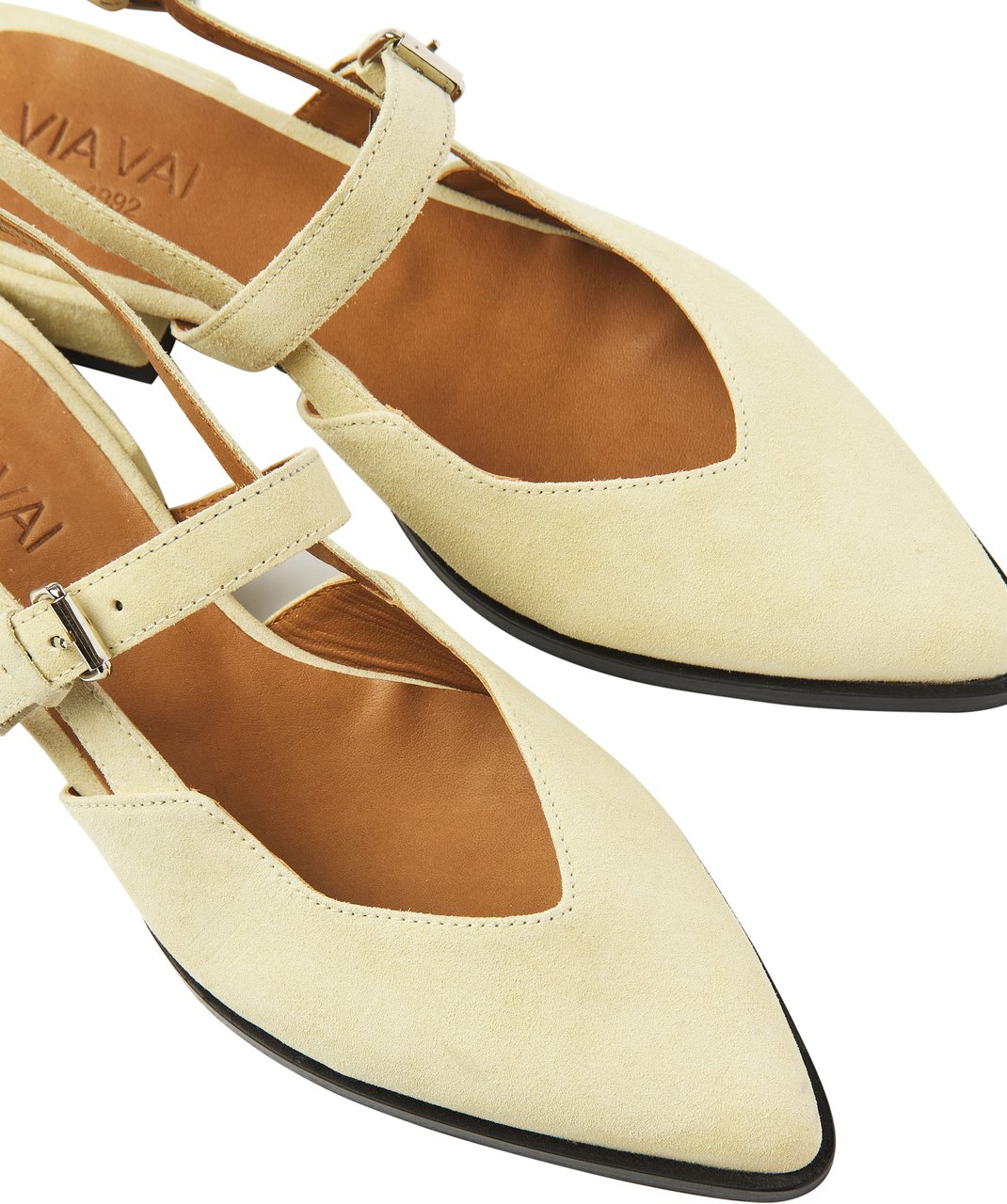 VIA VAI Jazz Valerie Slingbacks Geel