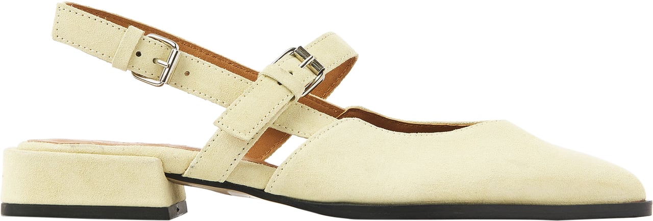 VIA VAI Jazz Valerie Slingbacks Geel