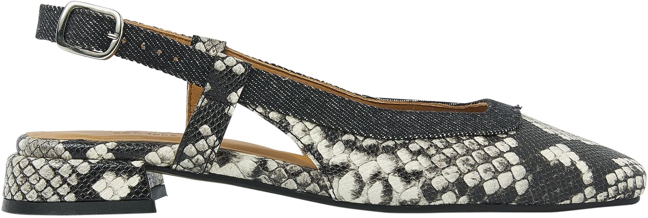 VIA VAI Julie Xena Slingbacks Dierenprint