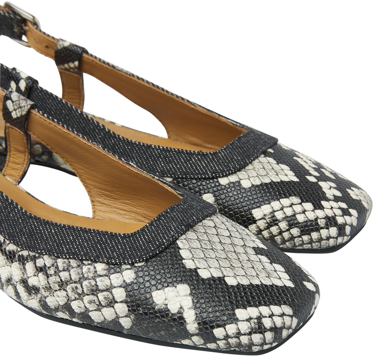 VIA VAI Julie Xena Slingbacks Dierenprint