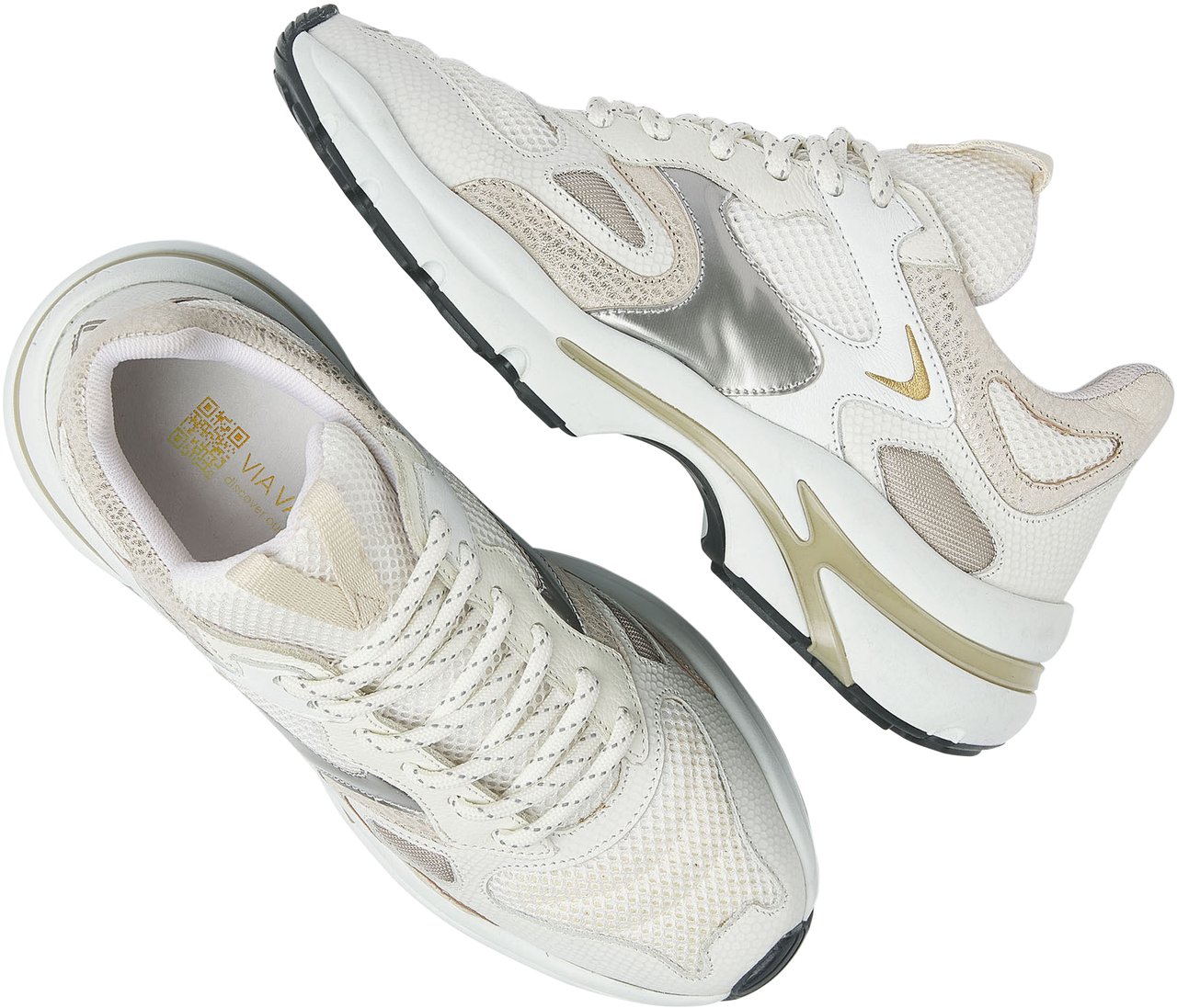 VIA VAI Vesper Due Sneakers Beige