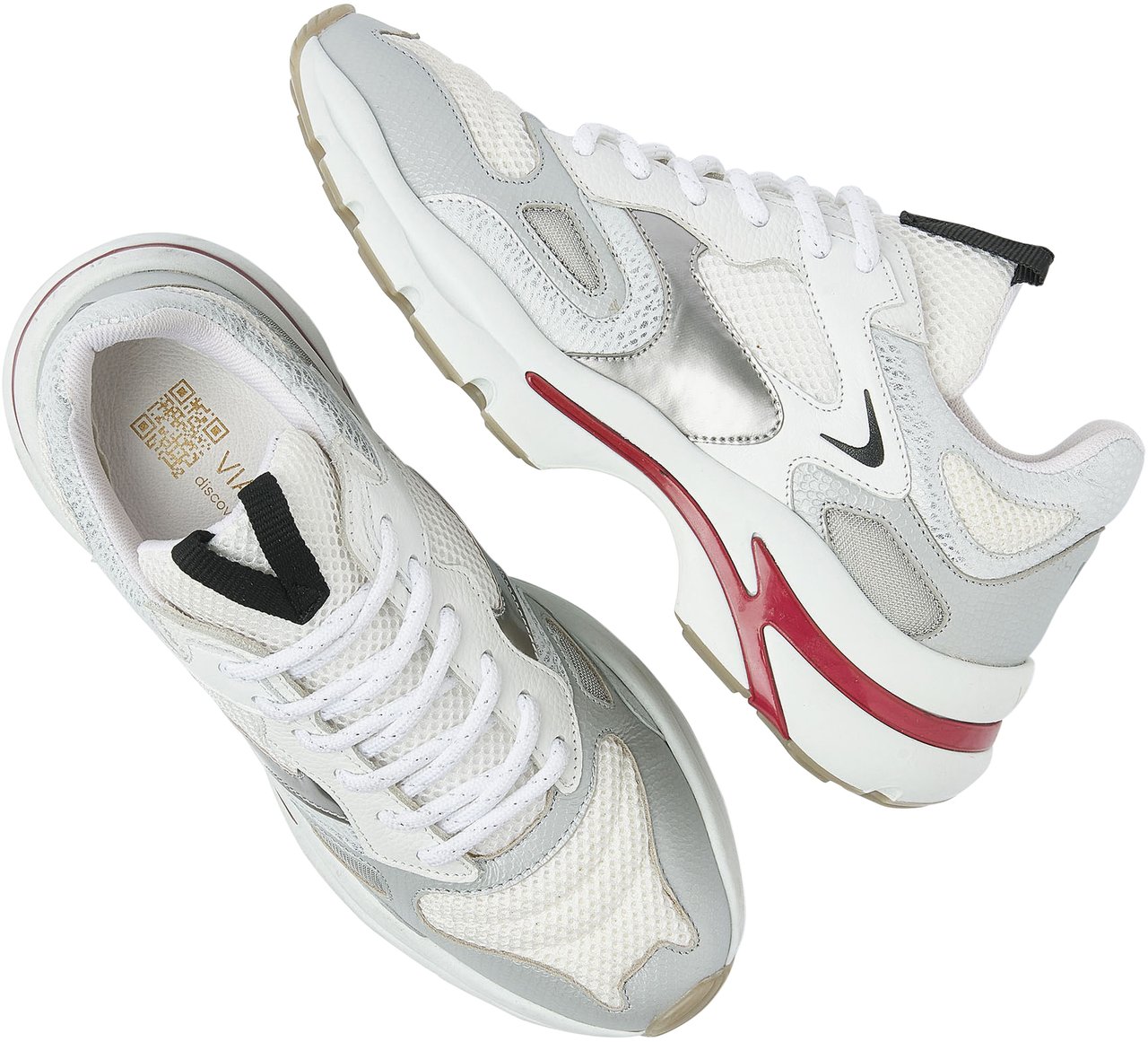 VIA VAI Vesper Due Sneakers Grijs