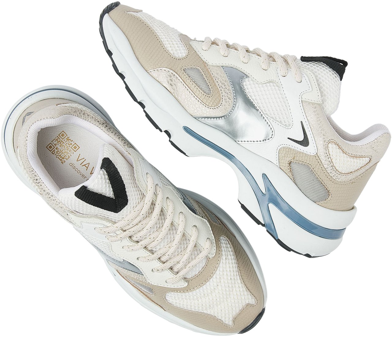 VIA VAI Vesper Due Sneakers Beige