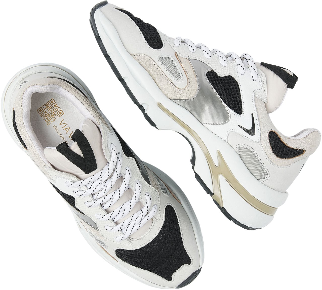 VIA VAI Vesper Due Sneakers Beige