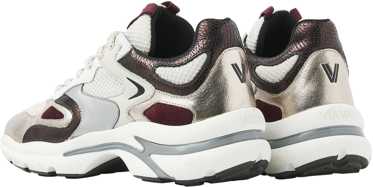 VIA VAI Vesper Due Sneakers Maroon