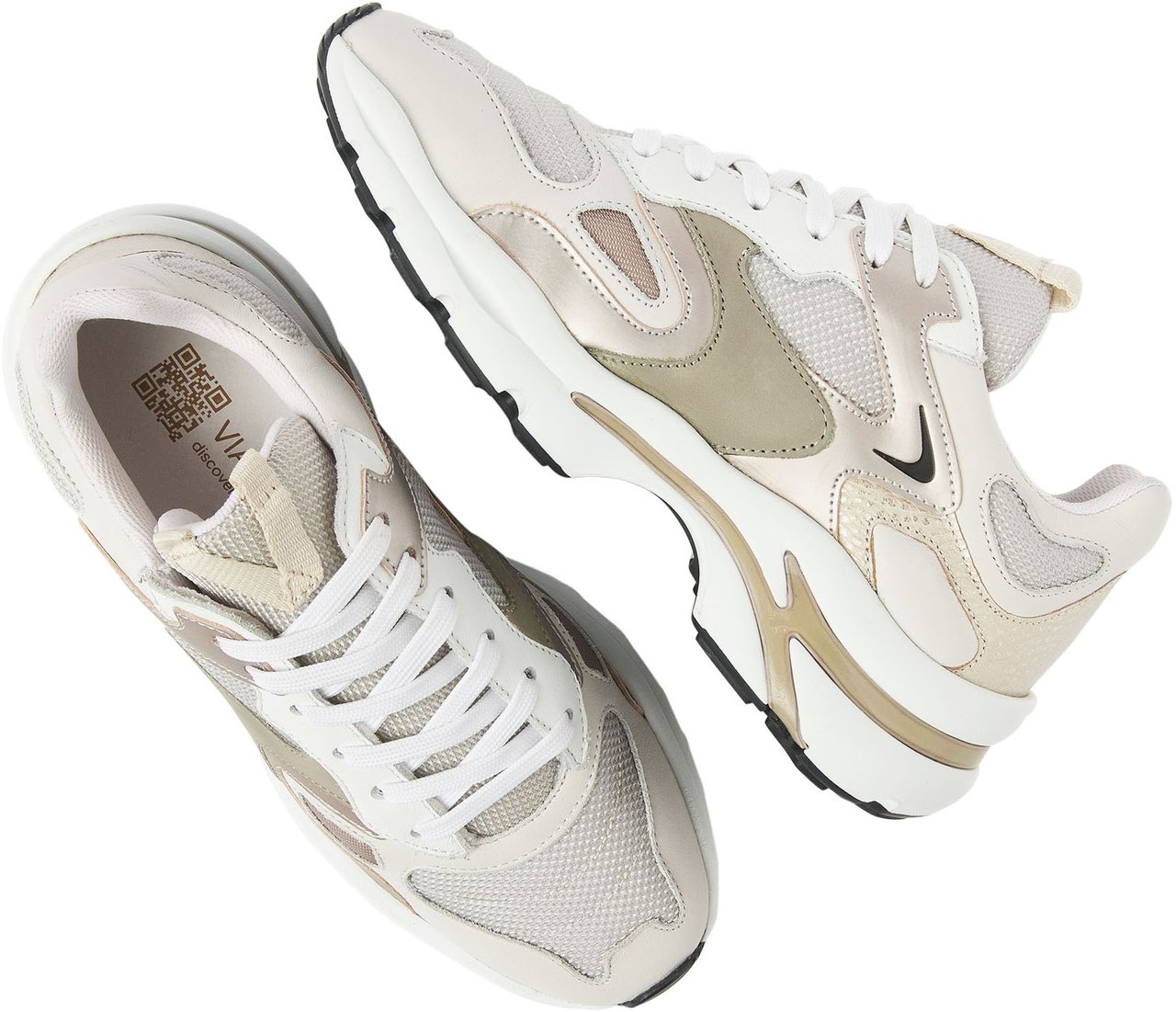 VIA VAI Vesper Due Sneakers Beige