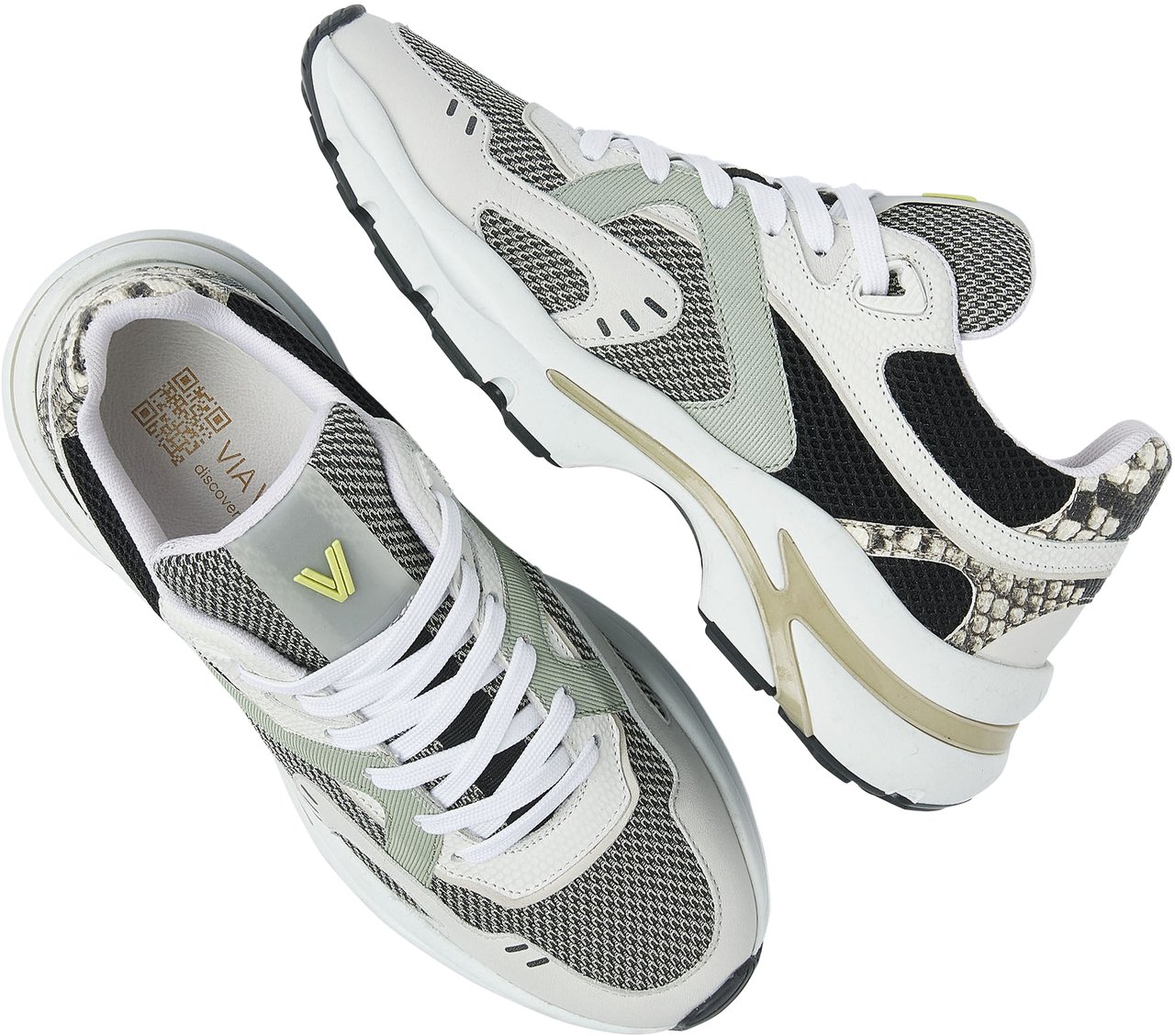 VIA VAI Vesper Kelsey Sneakers Zwart