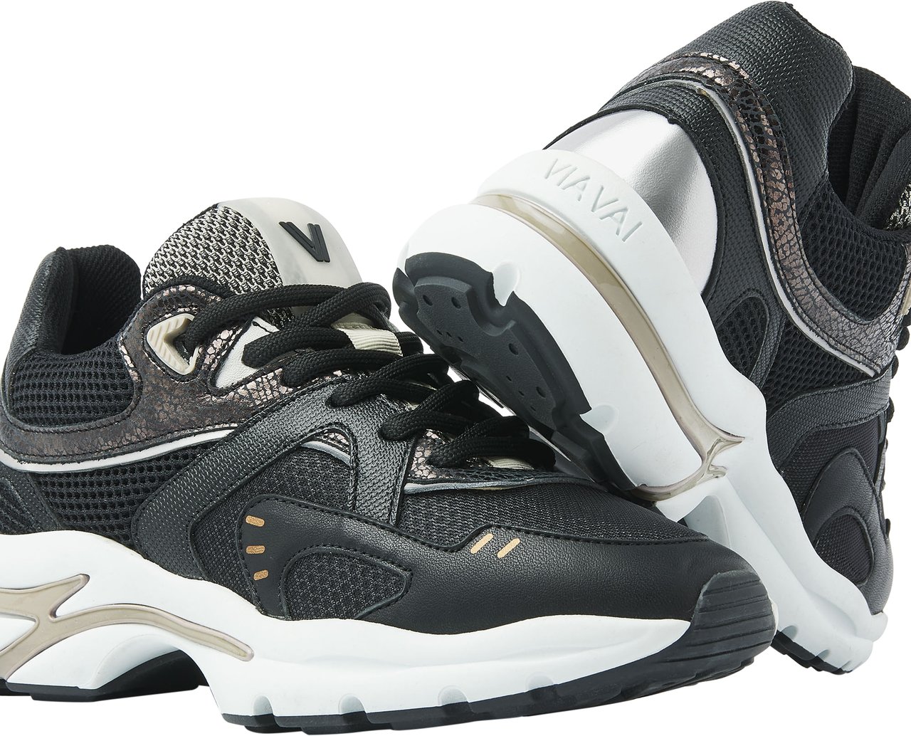 VIA VAI Vesper Kelsey Sneakers Zwart