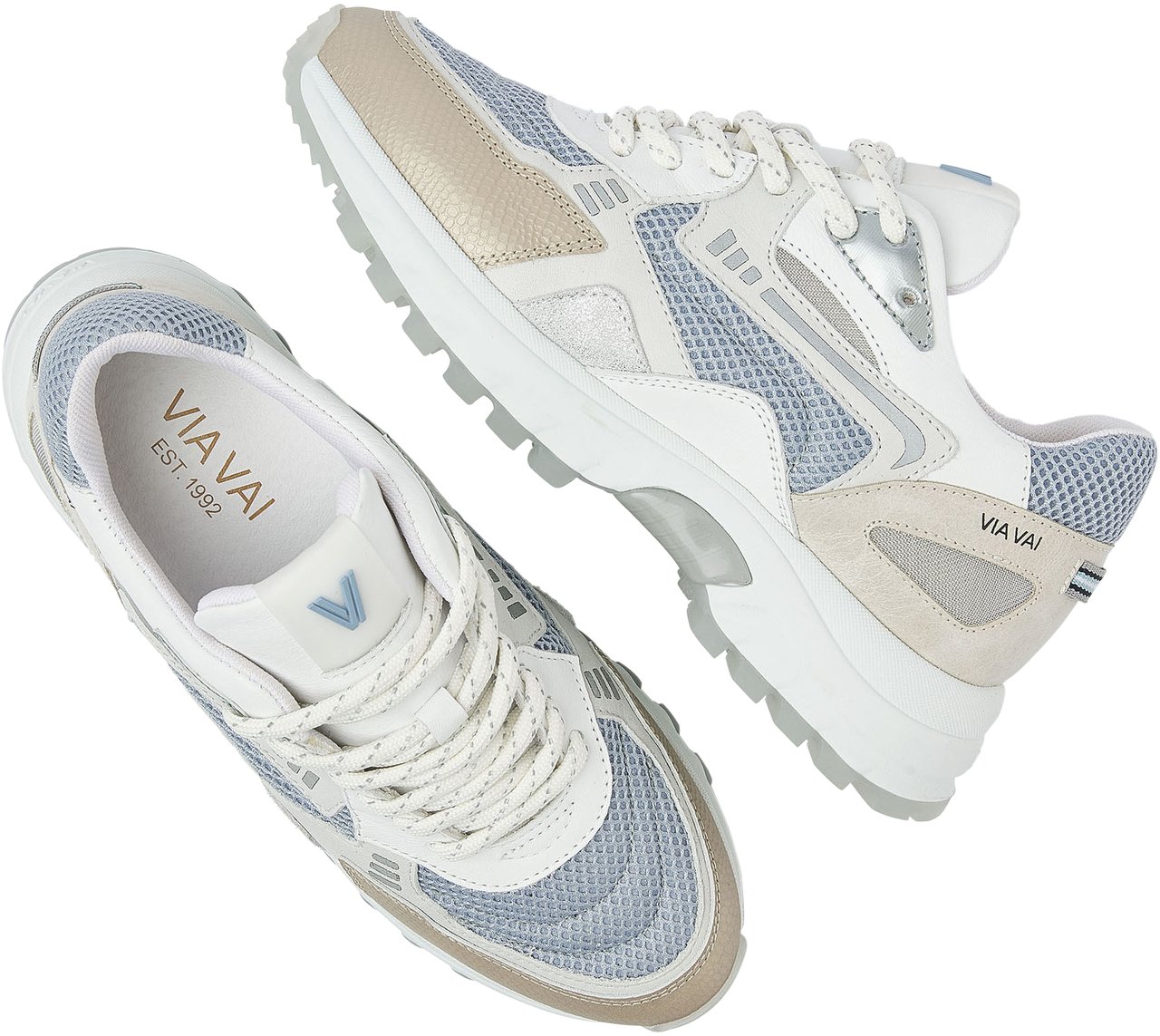 VIA VAI Danae Noah Sneakers Blauw