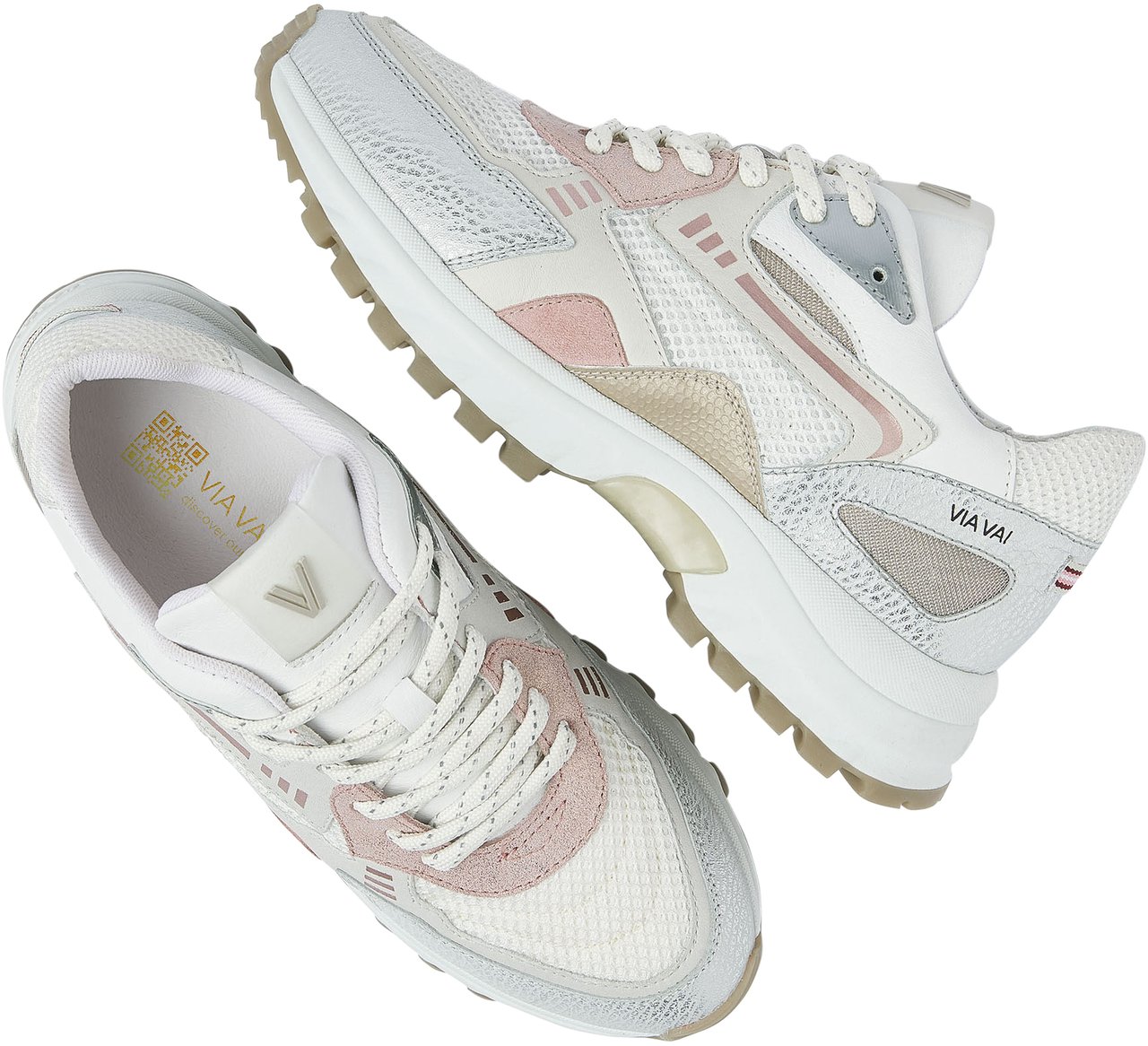 VIA VAI Danae Noah Sneakers Roze