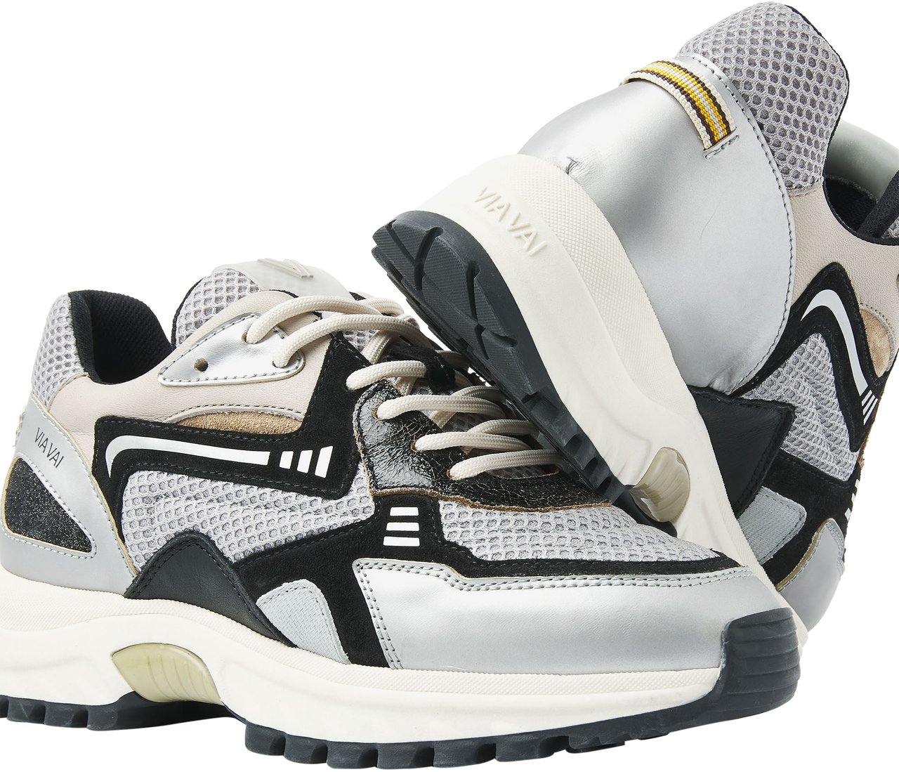 VIA VAI Danae Noah Sneakers Zilver