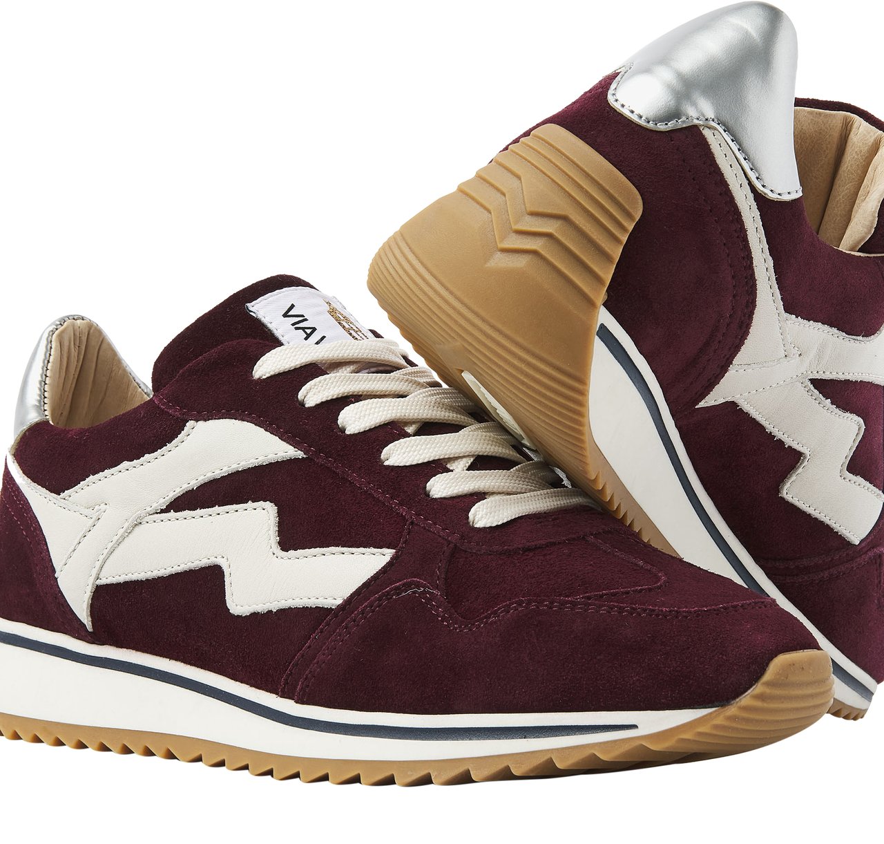 VIA VAI Mikki Alex Sneakers Maroon