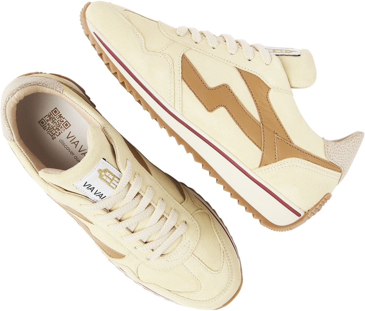 VIA VAI Mikki Alex Sneakers Geel