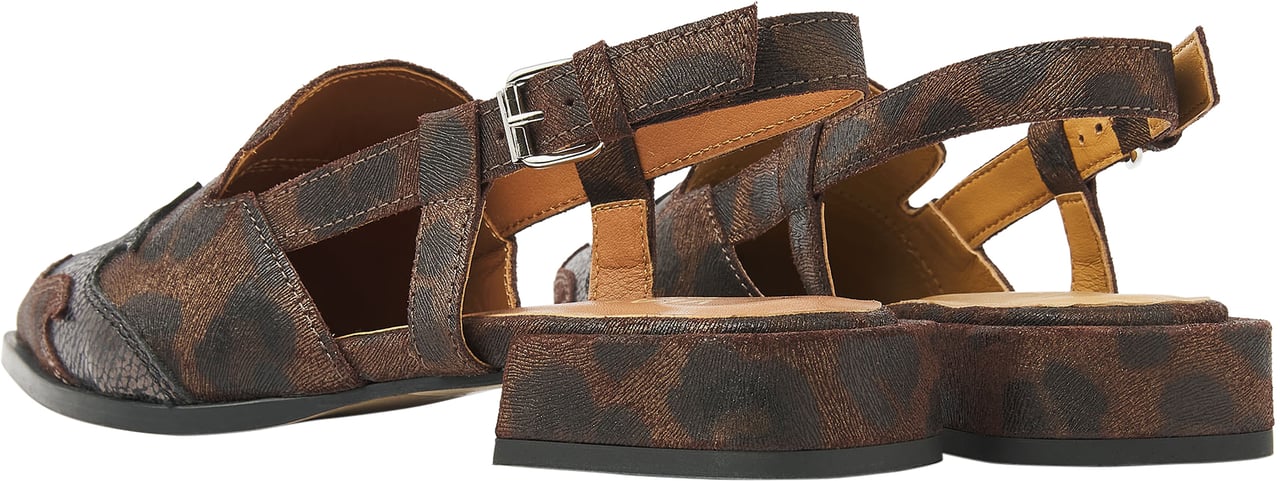 VIA VAI Jazz Vaienna Slingbacks Dierenprint