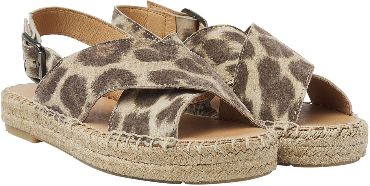 VIA VAI Mondi Isabella Espadrilles Dierenprint