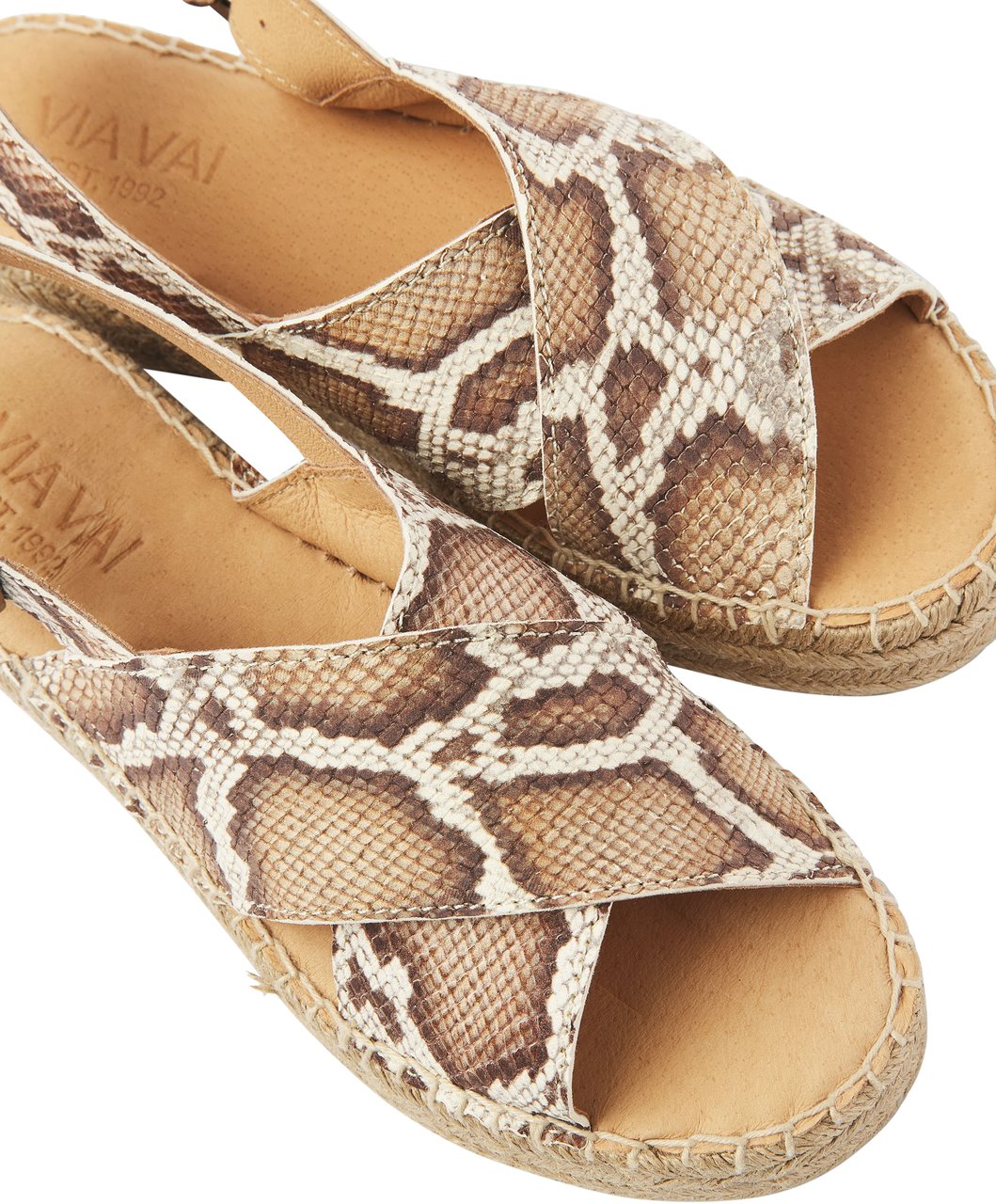 VIA VAI Mondi Isabella Espadrilles Dierenprint