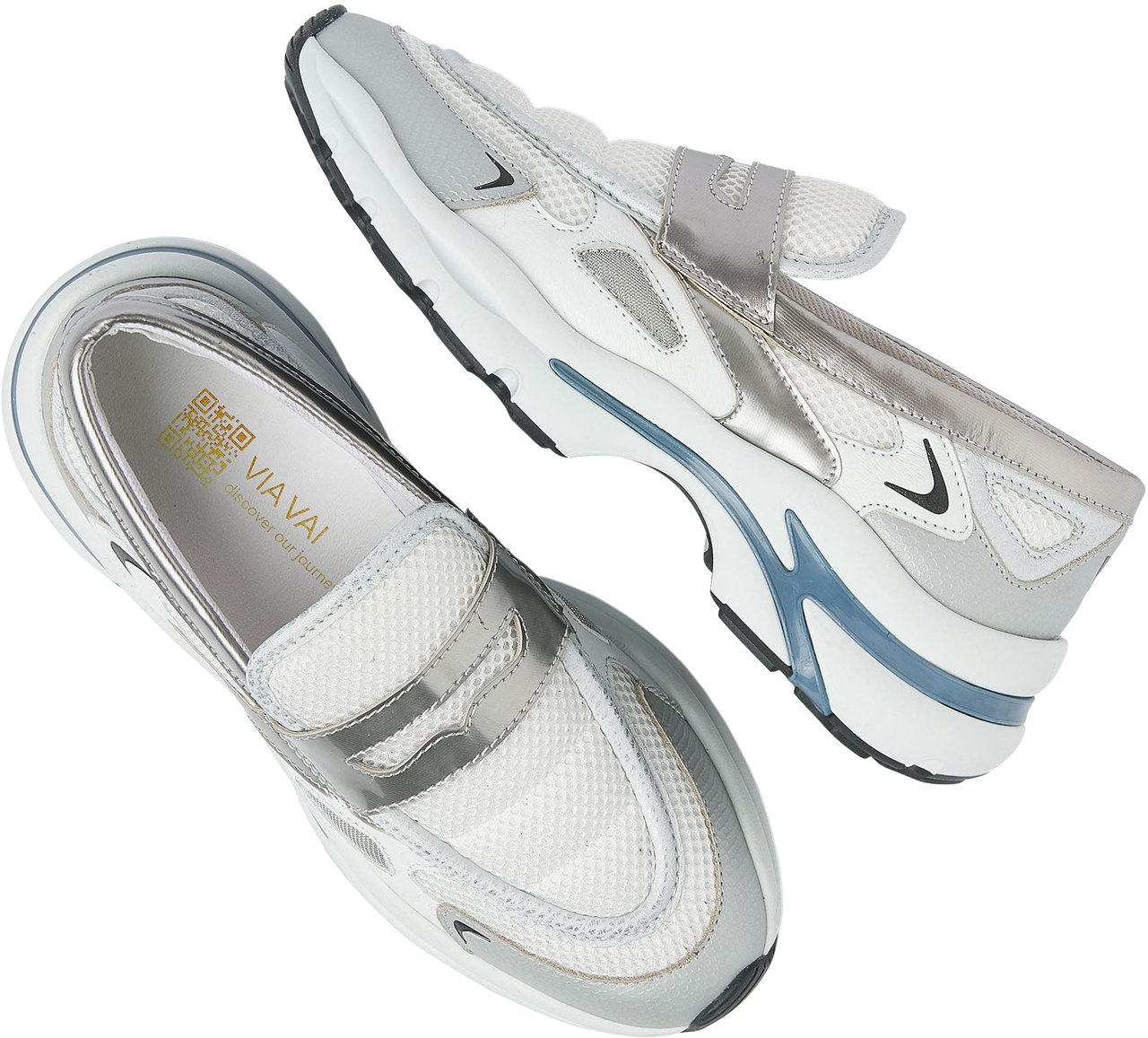 VIA VAI Vesper Lana Loafers Grijs