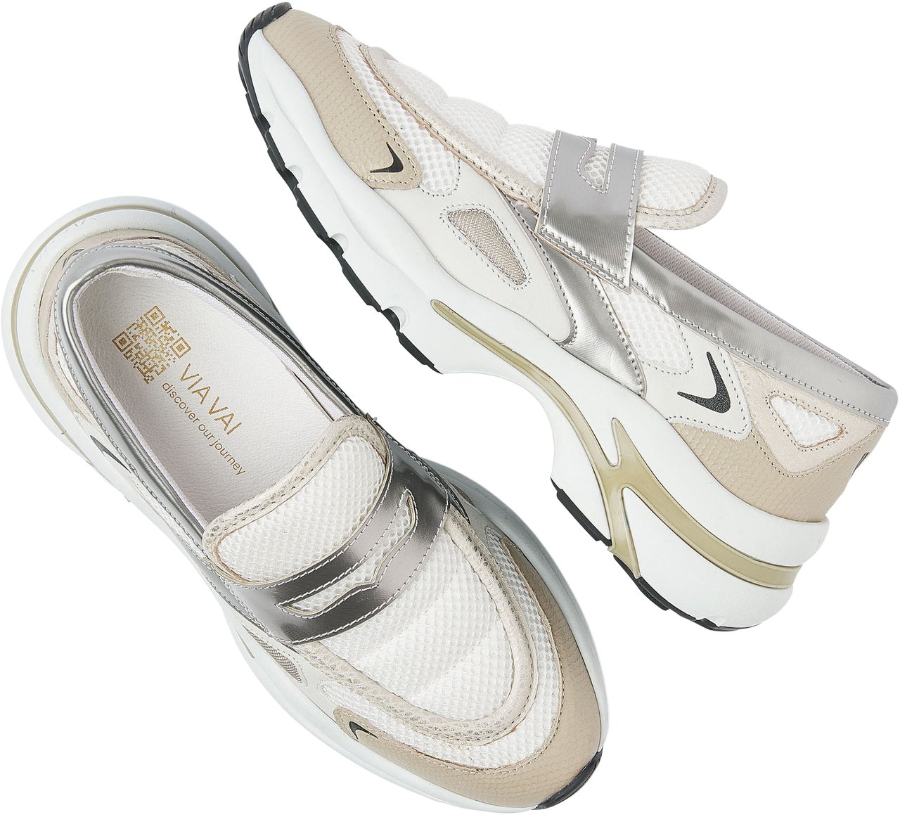 VIA VAI Vesper Lana Loafers Beige