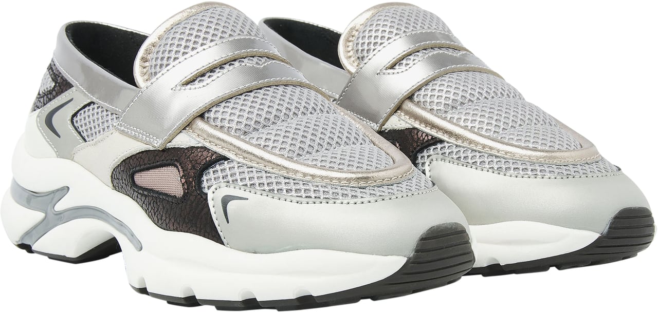 VIA VAI Vesper Lana Loafers Zilver